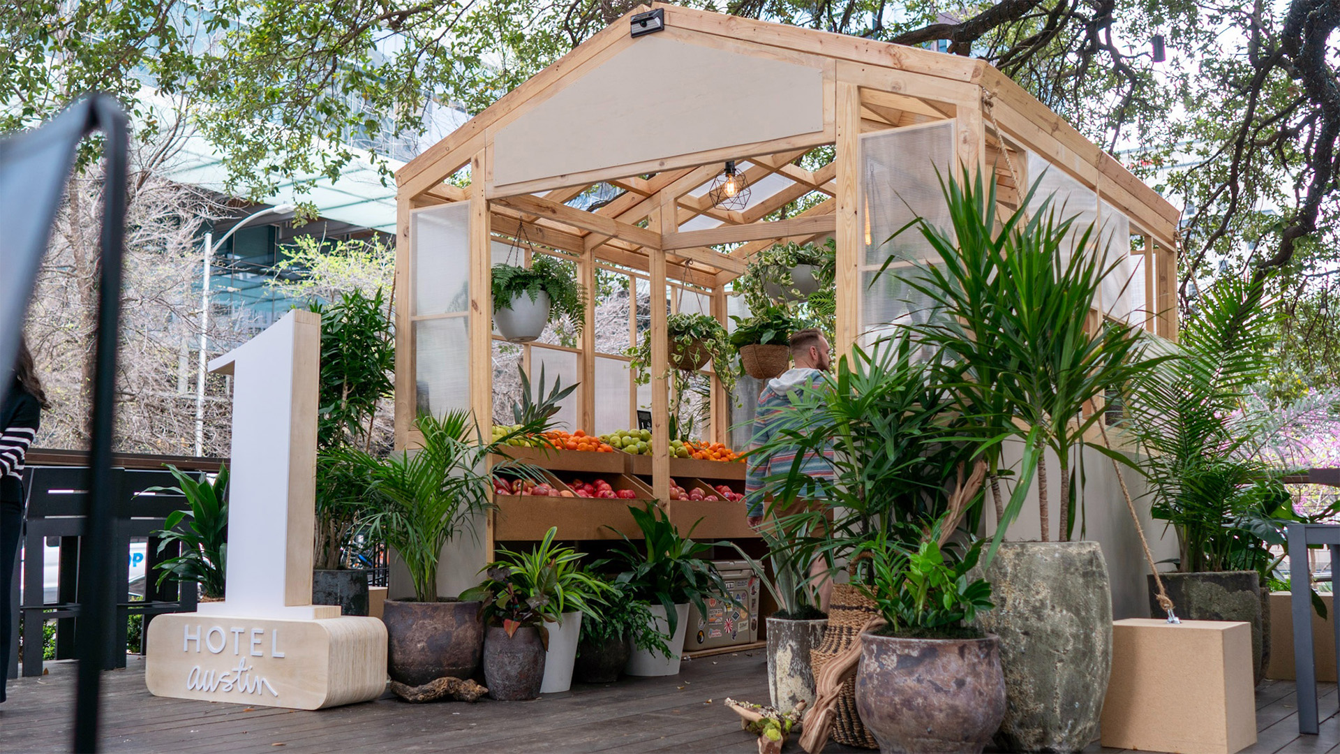 SXSW brand activation case study by forty4 design for 1 hotel austin